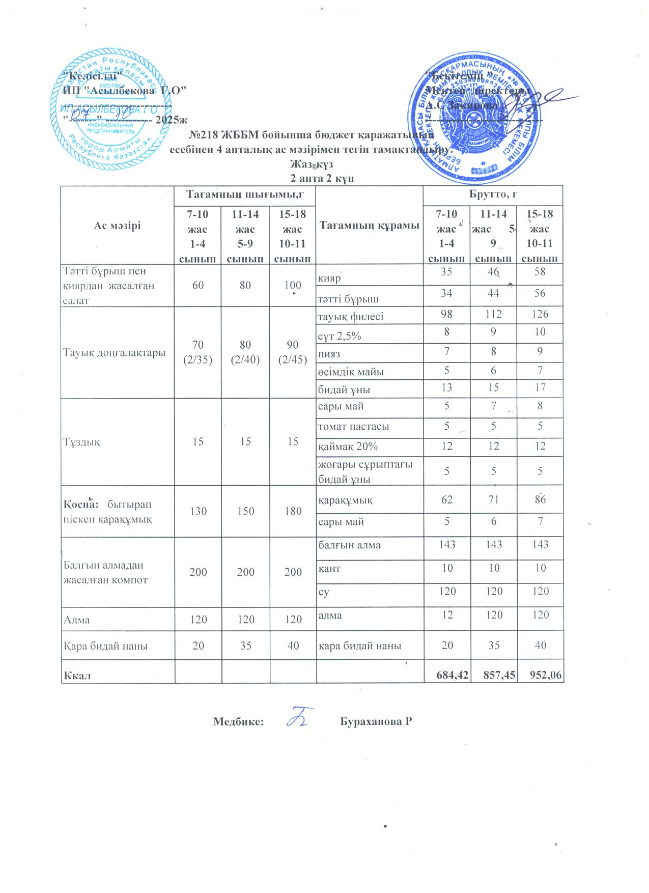 2 апта 2 күн