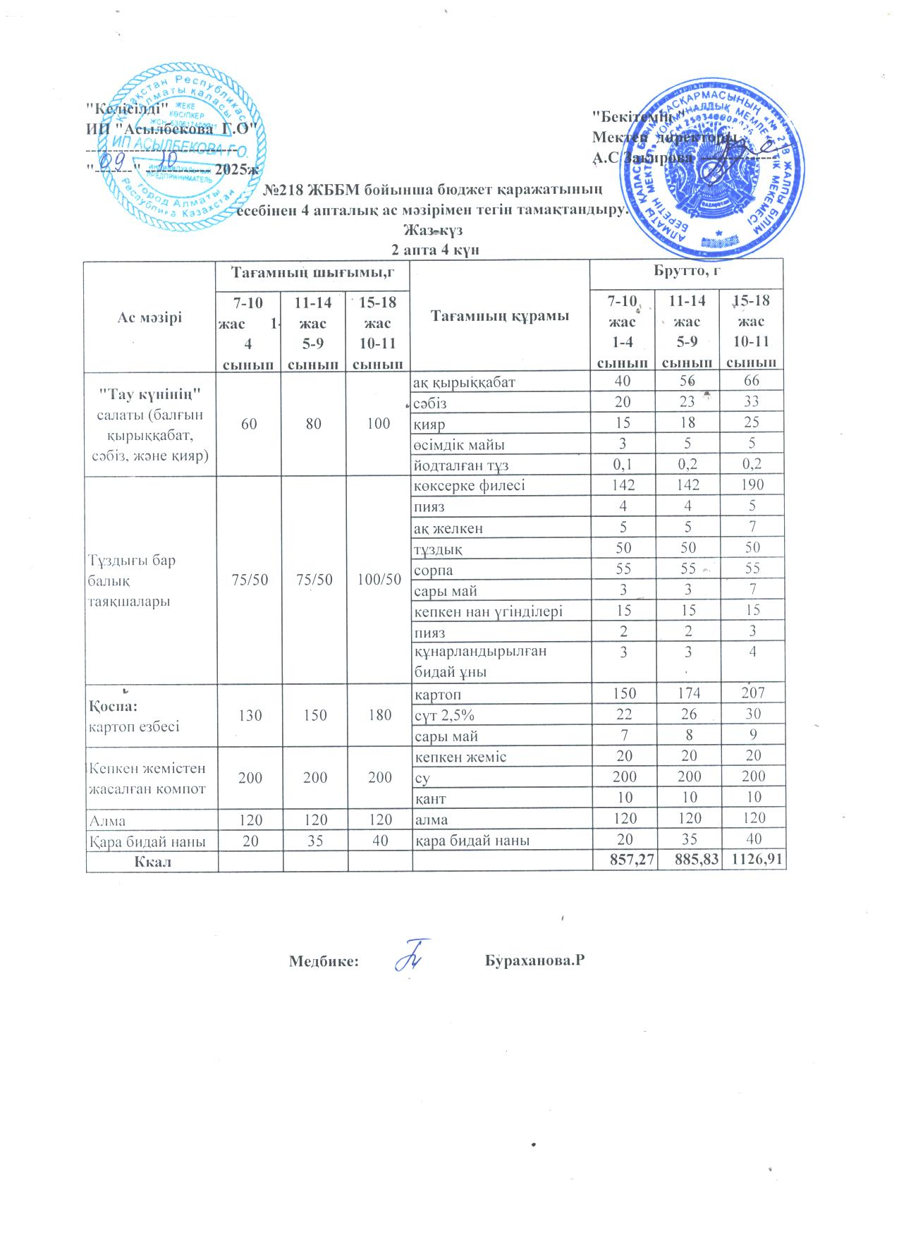 2 апта 4 күн