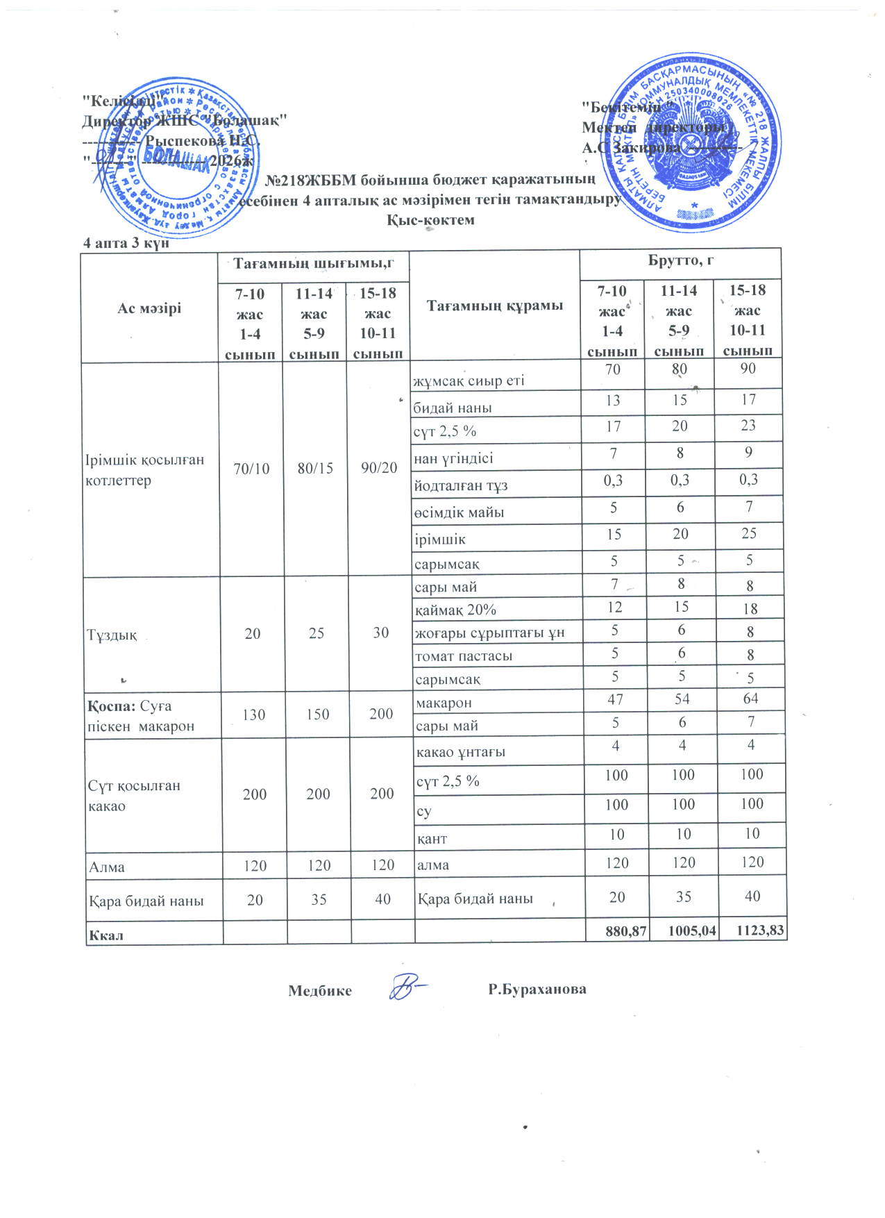4 апта  3 күн
