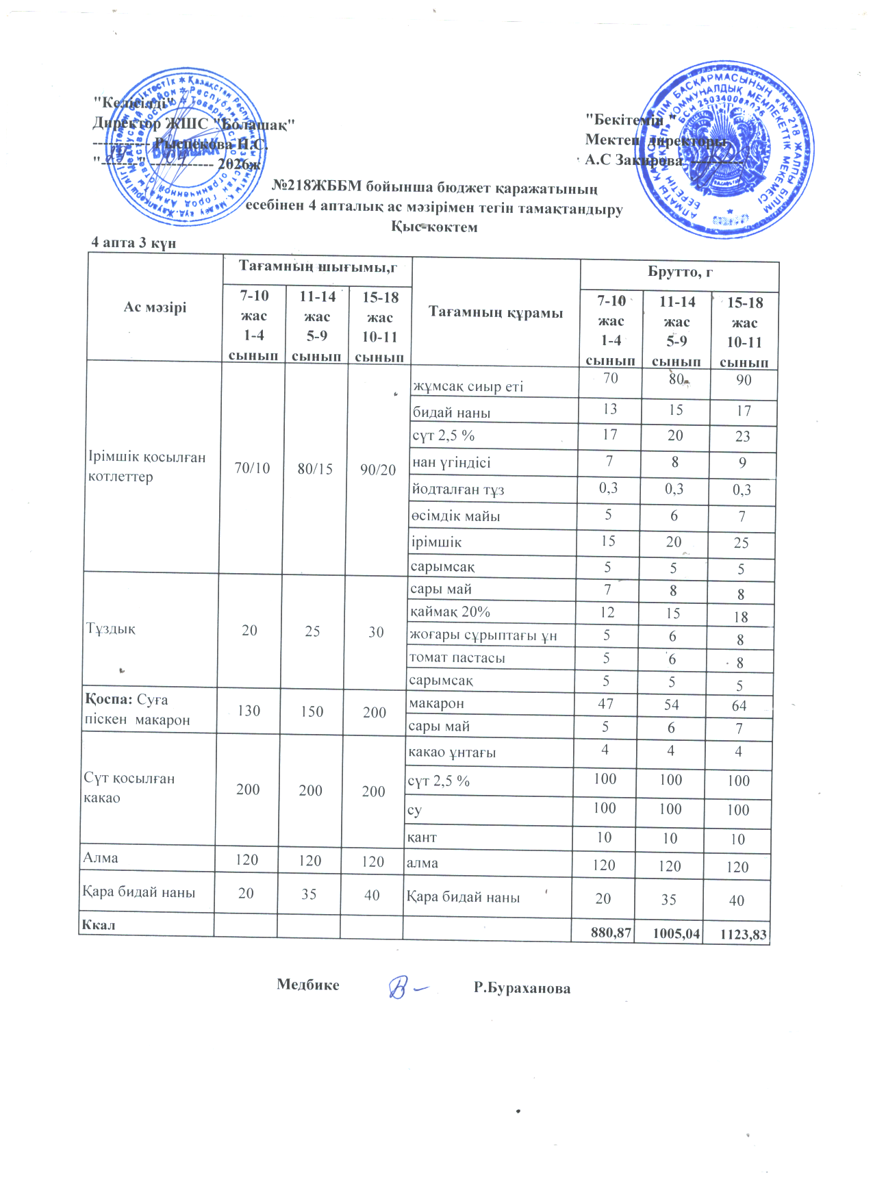 4 апта 4 күн